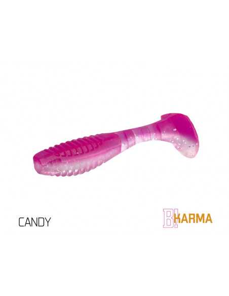 Naluca Soft Delphin Karma UVs, Candy, 8cm, 5buc/plic Naluca Soft Delphin Karma UVs, Candy, 8cm, 5buc/plic