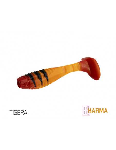 Naluca Soft Delphin Karma UVs, Tigera, 8cm, 5buc/plic Naluca Soft Delphin Karma UVs, Tigera, 8cm, 5buc/plic