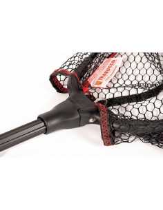 Minciog Telescopic Trabucco New Tele cu Plasa Cauciucata, 50x50cm, 2 Tronsoane, 1.50m 2