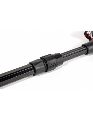 Minciog Telescopic Trabucco New Tele cu Plasa Cauciucata, 50x50cm, 2 Tronsoane, 1.50m