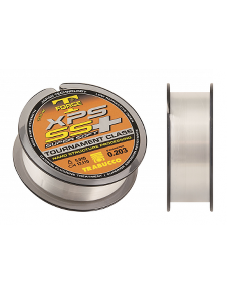 Fir Monofilament Trabucco TF XPS Super Soft, Transparent, 150m Fir Monofilament Trabucco TF XPS Super Soft, Transparent, 150m