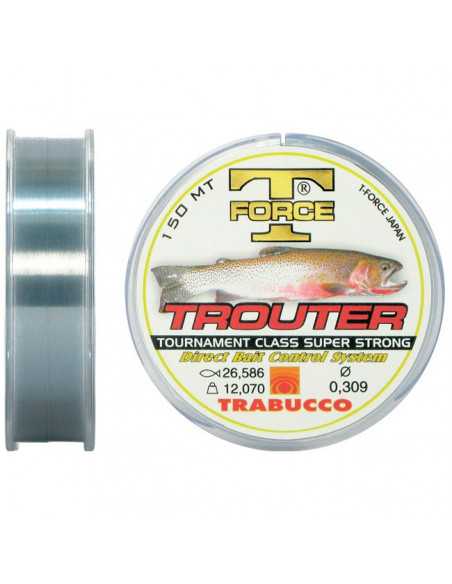 Fir Monofilament Trabucco Trouter, 150m Fir Monofilament Trabucco Trouter, 150m