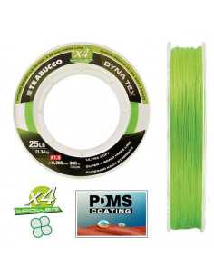 Fir Textil Trabucco X4 Power Lime Yellow, 150m