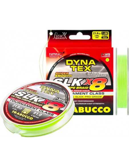 Fir Textil Trabucco Dyna-Tex Pro SLK X8, Lime Green, 150m