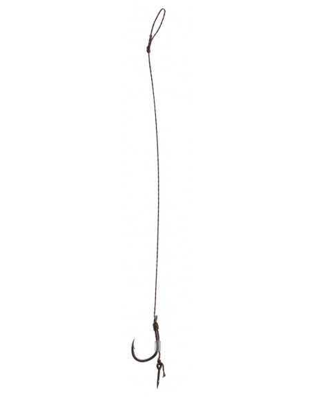 Carlige legate Mikado, Ac De Momeala, Carlig Nr.4, Fir Textil 0.16mm, 10cm, 8buc/set
