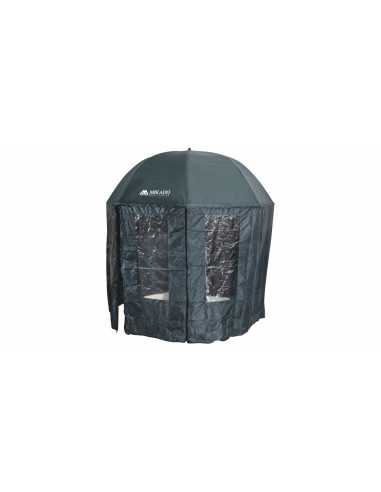 Umbrela Mikado Cu Aparatoare PVC, Inchidere Completa 360 Grade, Diametru 2.50m
