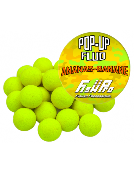 Pop-up Fish Pro, Yellow Ananas-Banane, 15mm, 40g