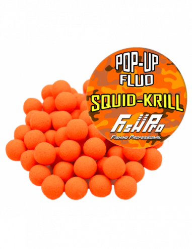Pop-up Fish Pro, Orange Squid-Krill, 12mm, 40g