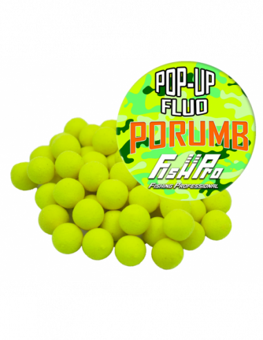 Pop-up Fish Pro, Yellow Porumb, 12mm, 40g
