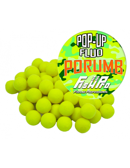 Pop-up Fish Pro, Yellow Porumb, 12mm, 40g