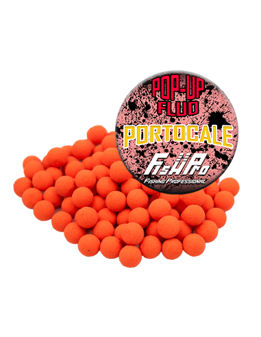 Pop-up Fish Pro, Orange Portocale, 8mm, 40g
