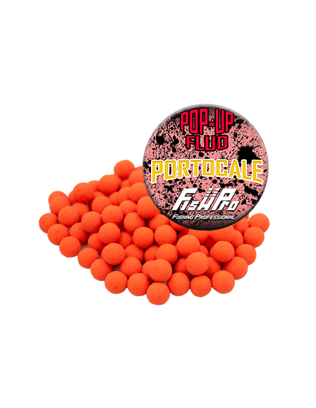 Pop-up Fish Pro, Orange Portocale, 8mm, 40g
