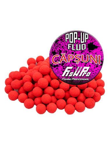 Pop-up Fish Pro, Red Capsuni, 8mm, 40g