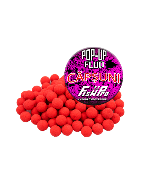 Pop-up Fish Pro, Red Capsuni, 8mm, 40g