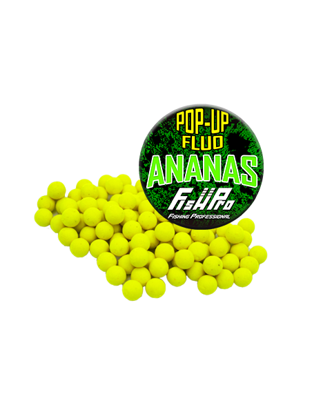Pop-up Fish Pro, Yellow Ananas, 8mm, 40g