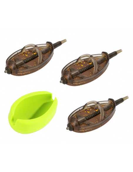 Momitor Method Feeder Mikado Set Douglas Q.M.F. System, Marime L, 20+30+40g + Matrita Momitor Method Feeder Mikado Set Douglas Q.M.F. System, Marime L, 20+30+40g + Matrita