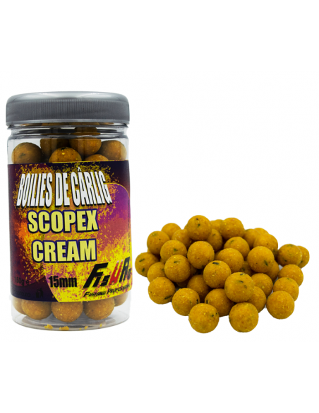 Boilies De Carlig Fish Pro, Scopex Cream, 15mm, 150g