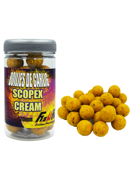 Boilies De Carlig Fish Pro, Scopex Cream, 20mm, 150g Boilies De Carlig Fish Pro, Scopex Cream, 20mm, 150g