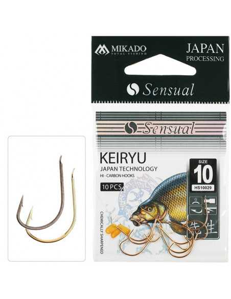Carlige Mikado Sensual Keiryu Gold, Nr. 2, 10buc/plic Carlige Mikado Sensual Keiryu Gold, Nr. 2, 10buc/plic
