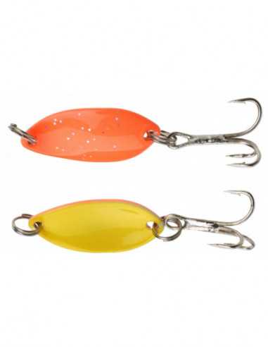 Lingurita Oscilanta Mikado Trout Campione Mini, Culoare OY, 2.2cm, 1.4g