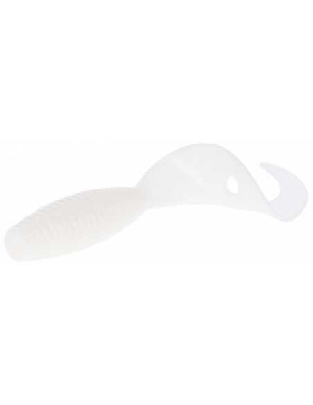 Shad Twister Mikado, Culoare WH, 6.5cm, 6buc/plic
