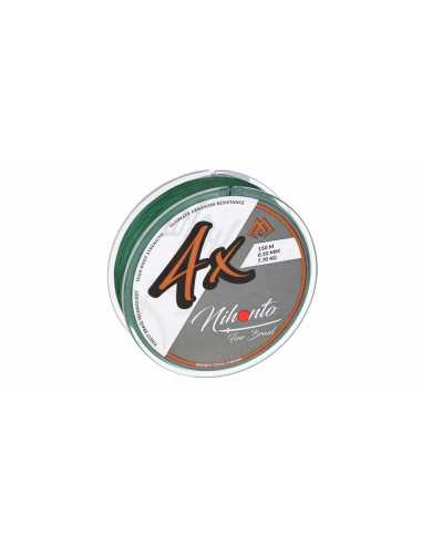 Fir Textil Mikado Nihonto Fine Braid Green, 0.20mm, 16.6kg, 15m