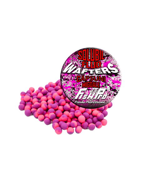Wafters Fish Pro Solubil Fluo, Capsuni-Migdale, 8mm, 40g