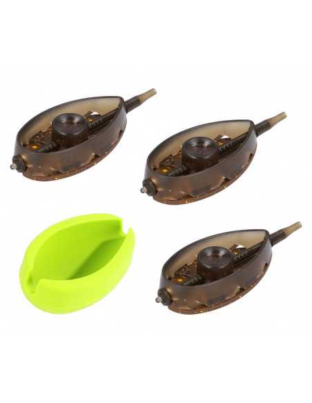 Momitor Method Feeder Mikado Aperio Q.M.F., Set 3x30g, Marime L + Matrita Momitor Method Feeder Mikado Aperio Q.M.F., Set 3x30g, Marime L + Matrita