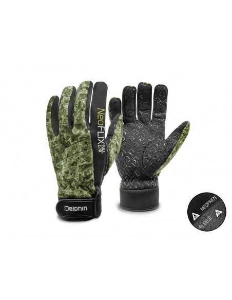 Manusi Din Neopren Cu Captuseala Din Fleece Delphin NeoFLIX Manusi Din Neopren Cu Captuseala Din Fleece Delphin NeoFLIX
