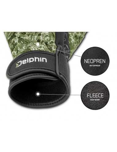 Manusi Din Neopren Cu Captuseala Din Fleece Delphin NeoFLIX