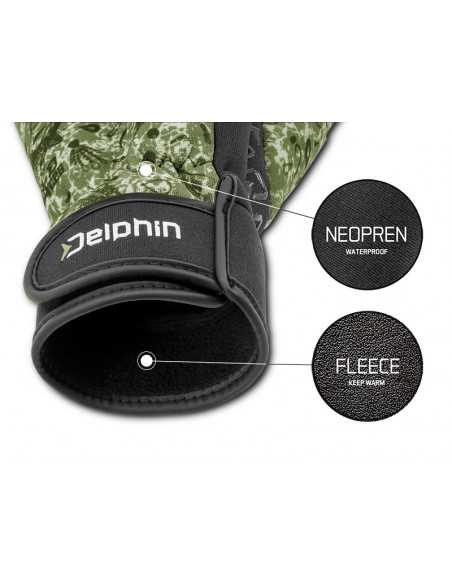 Manusi Din Neopren Cu Captuseala Din Fleece Delphin NeoFLIX Manusi Din Neopren Cu Captuseala Din Fleece Delphin NeoFLIX