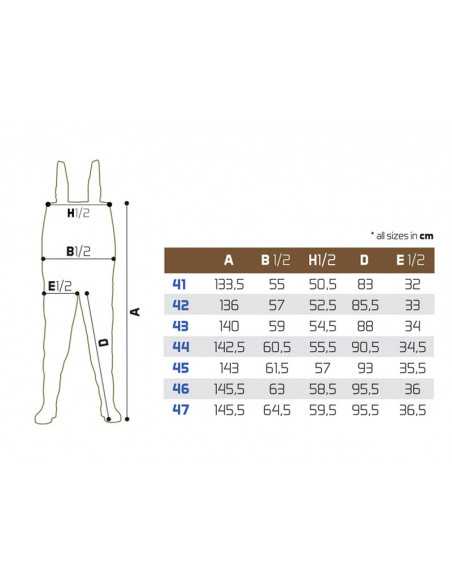 Waders Din Neopren Delphin ORAVA Waders Din Neopren Delphin ORAVA