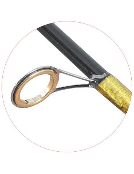 Lanseta spinning fibra de carbon Baracuda Merlin, 2.70m, 30-80g, 2buc Lanseta spinning fibra de carbon Baracuda Merlin, 2.70m, 30-80g, 2buc