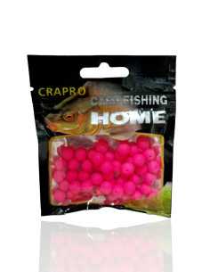 Bile Pop Up East Shark Din Plastic, Roz, 10mm, 20buc/plic