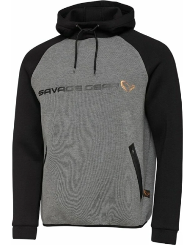 Hanorac Savage Gear Tec Foam, Dark Grey Melange