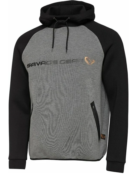 Hanorac Savage Gear Tec Foam, Dark Grey Melange
