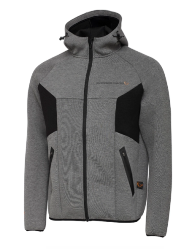 Hanorac Savage Gear Tec Foam Zip, Dark Grey Melange