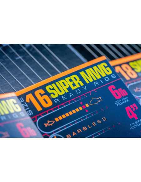 Monturi Guru Standard Hair Super SMWG Rigs, Nr. 14, 0.17mm, 10Cm, 8 Buc/Plic Monturi Guru Standard Hair Super SMWG Rigs, Nr. 14, 0.17mm, 10Cm, 8 Buc/Plic