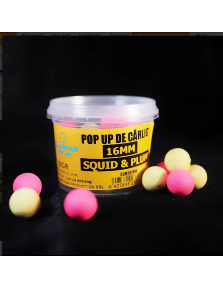 Pop-up Claumar, Squid & Plum, 16mm, 35g