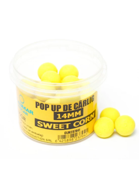 Pop-up Claumar, Sweet Corn, Yellow, 14mm, 35g