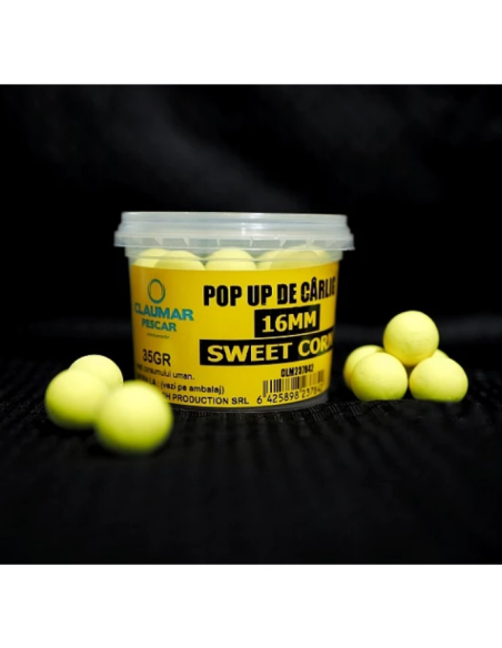 Pop-up Claumar, Sweet Corn, Yellow, 16mm, 35g