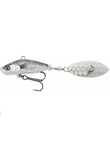 Spinnertail Savage Gear 3D Sticklebait Tail Spin, Sinking, Culoare BS, 6.5cm, 9g