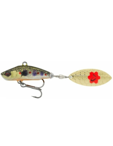 Spinnertail Savage Gear 3D Sticklebait Tail Spin, Sinking, Culoare BTS, 8cm, 18g