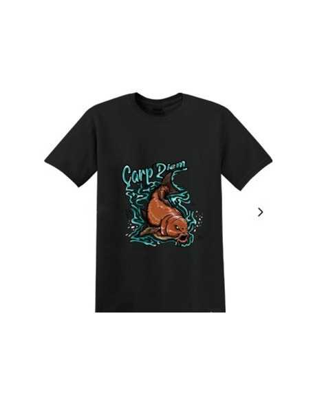 Tricou Okuma T-Shirt Carp Diem Black Tricou Okuma T-Shirt Carp Diem Black
