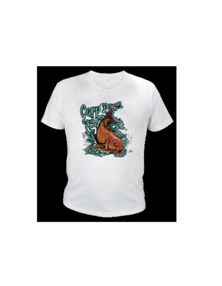 Tricou Okuma T-Shirt Carp Diem White Tricou Okuma T-Shirt Carp Diem White