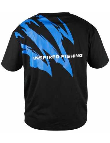 Tricou Okuma Motif Black, Negru