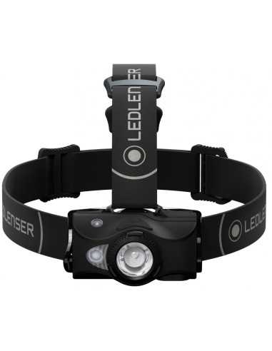 Lanterna de Cap Reincarcabila Led Lenser MH8 Black, 600 Lumeni