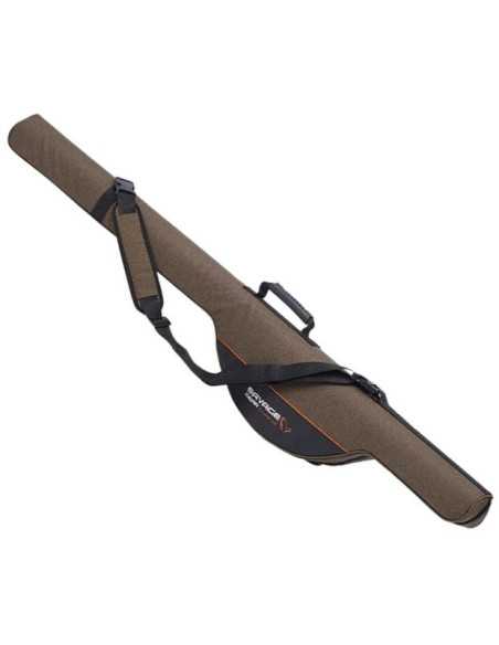 Husa Semirigida Savage Gear Twin, 2 Lansete + 2 Mulinete, 140cm