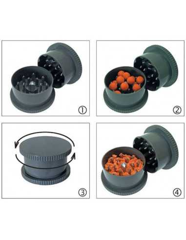 Dispozitiv Sfaramat Momeli Carp Pro Bait Crusher, 120mm