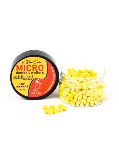 Wafters Micro Addicted Carp Baits, Ananas, 3.8mm, 30ml Wafters Micro Addicted Carp Baits, Ananas, 3.8mm, 30ml
